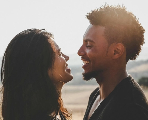 Happy Milwaukee couple